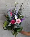 bouquet champetre, delphinium, fleurs,.webp