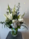 Bouquet bleu ciel