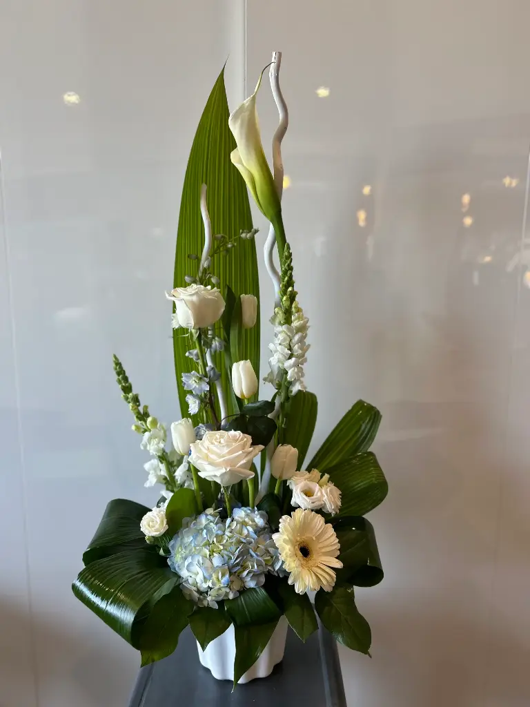 Corbeille douce bleue