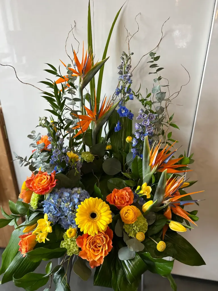 Accompagnement d'urne exotique