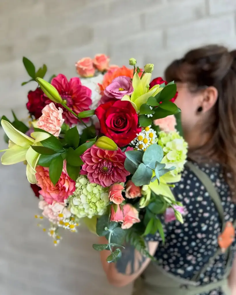 Bouquet rosette