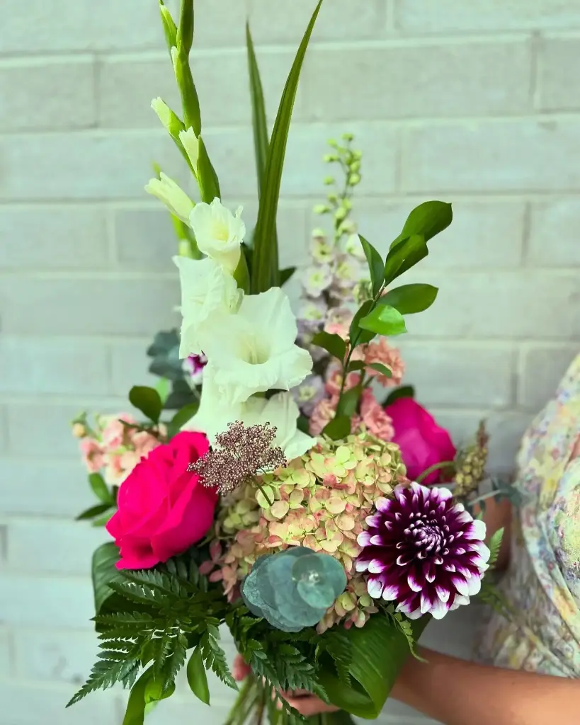 Bouquet dahlia