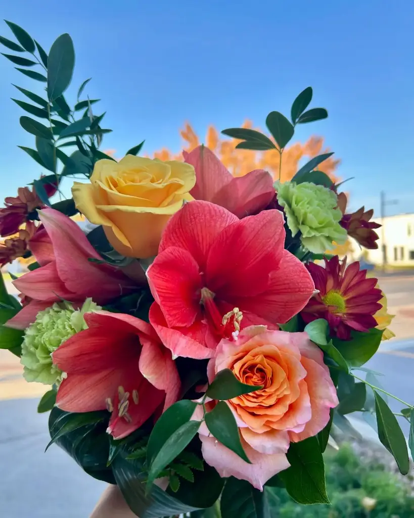 Bouquet amarillys