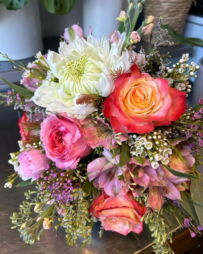 Bouquet dentelle