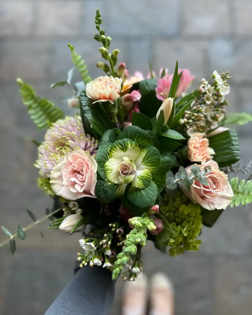Bouquet chou déco