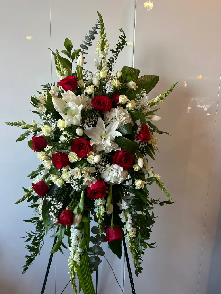 Gerbe murale d'amour