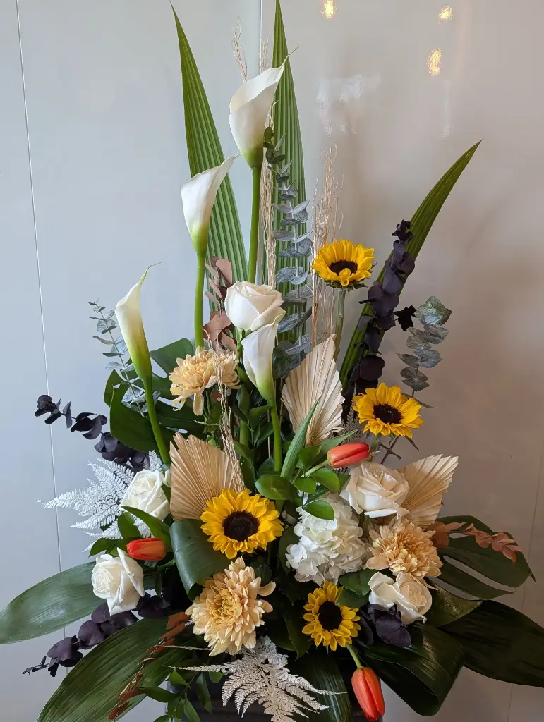 Corbeille tournesol