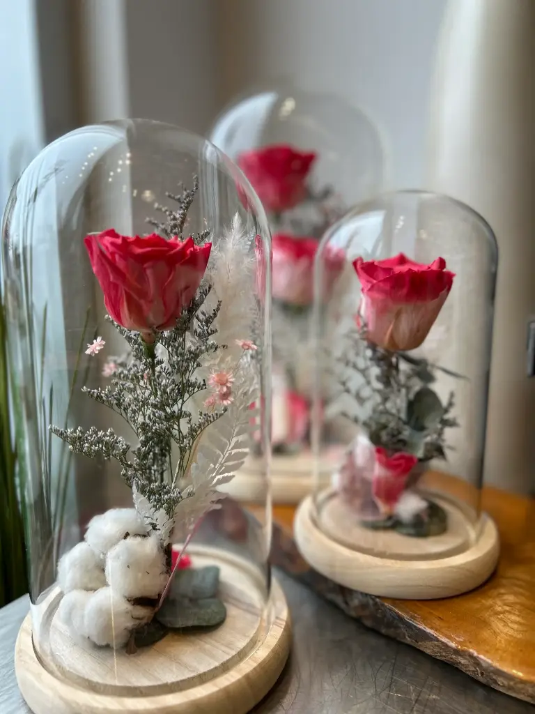 Rose éternelle pour la vie