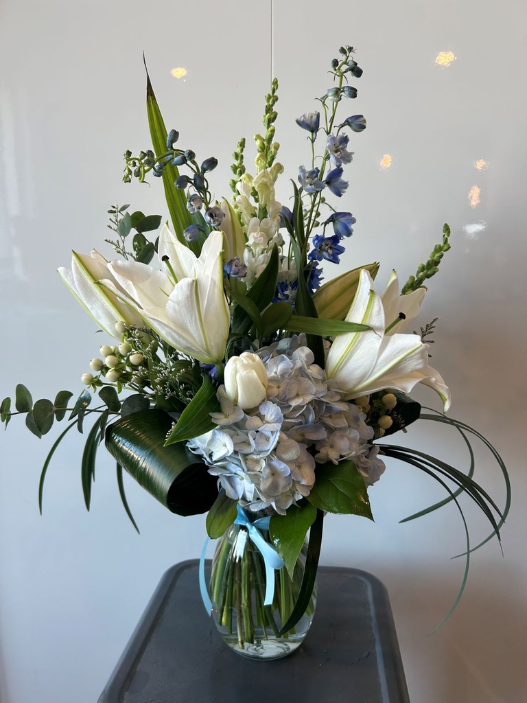 Bouquet bleu ciel (PETIT)