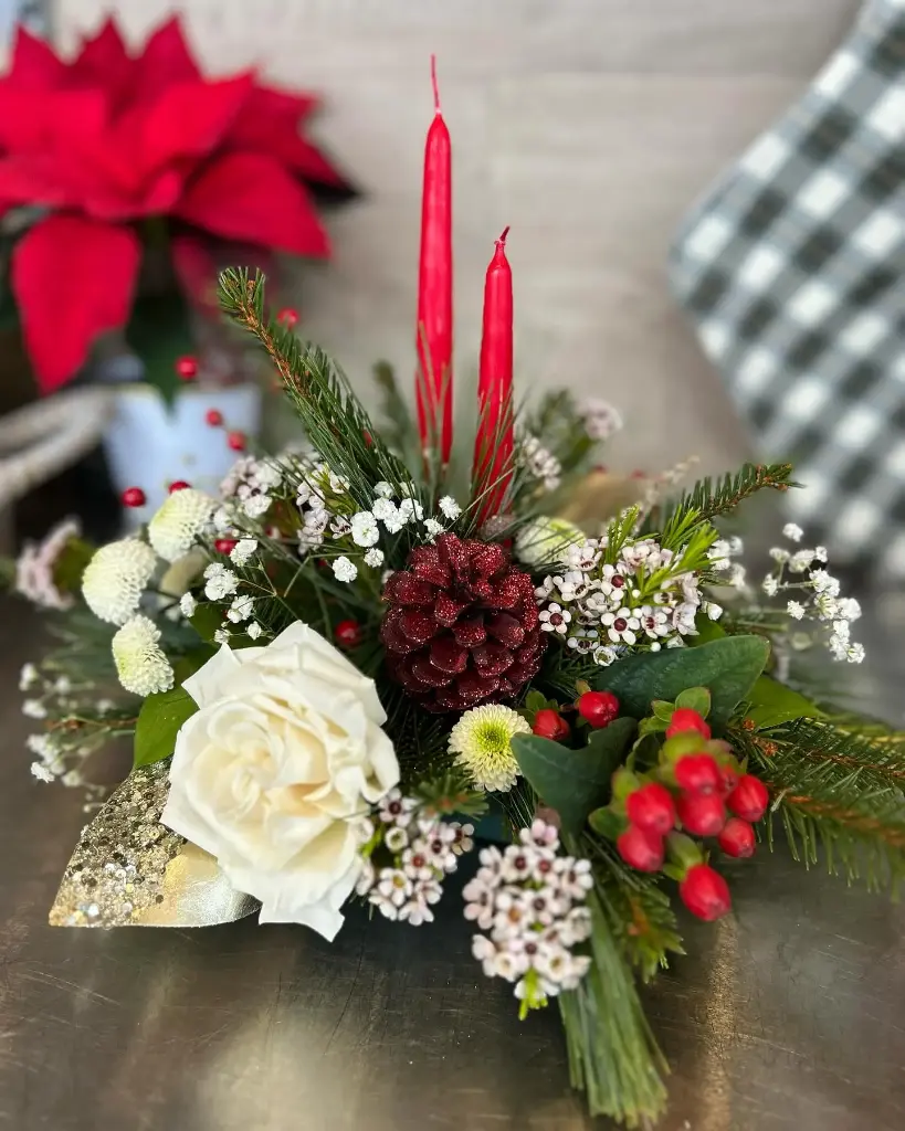 Centre de table de Noël