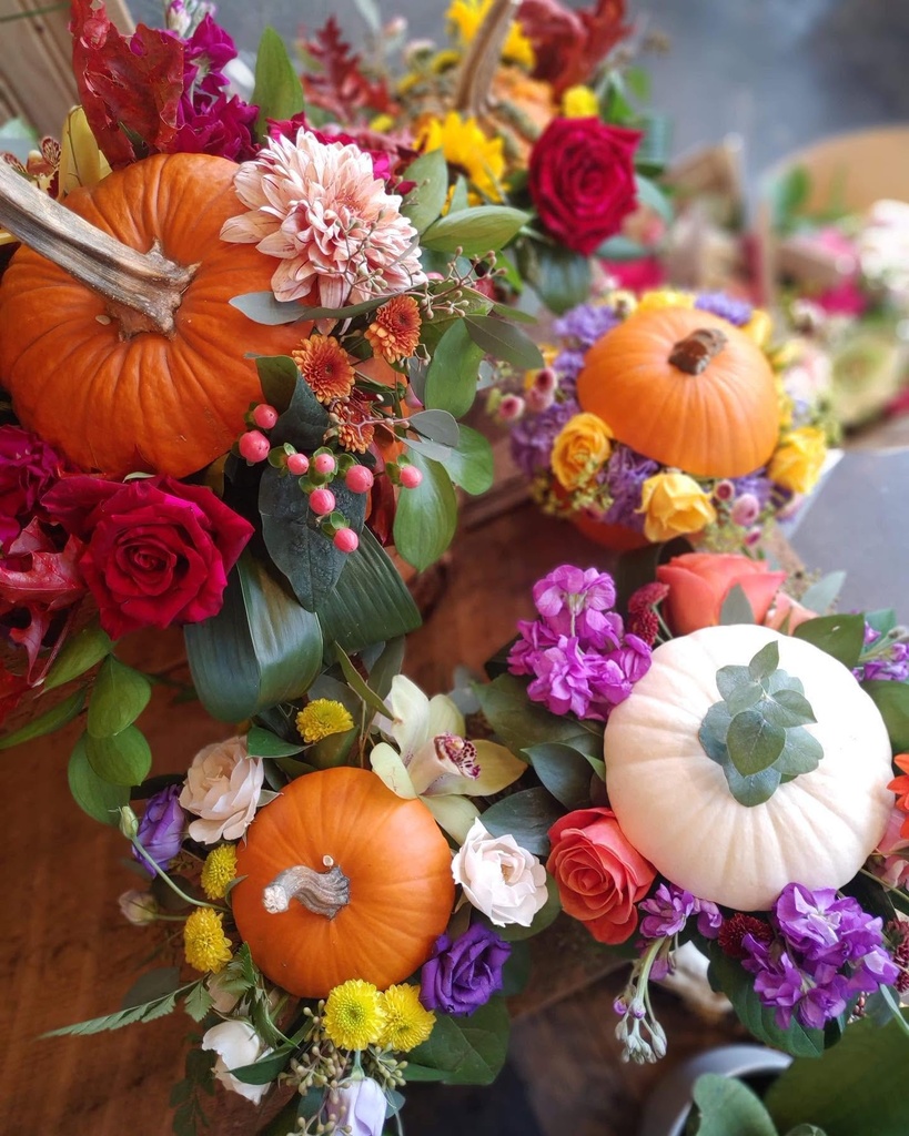 Citrouilles fleuries (PETIT)