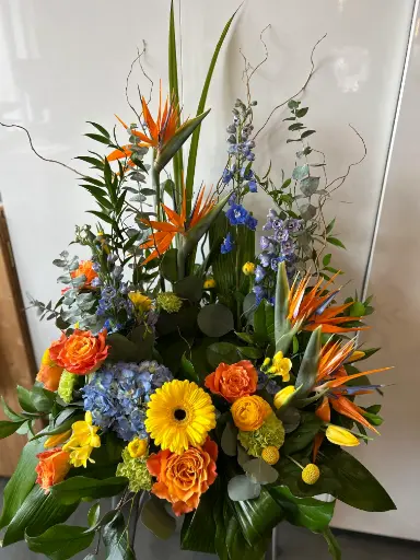 Accompagnement d'urne exotique