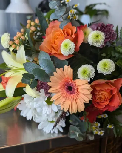 Bouquet pivoine