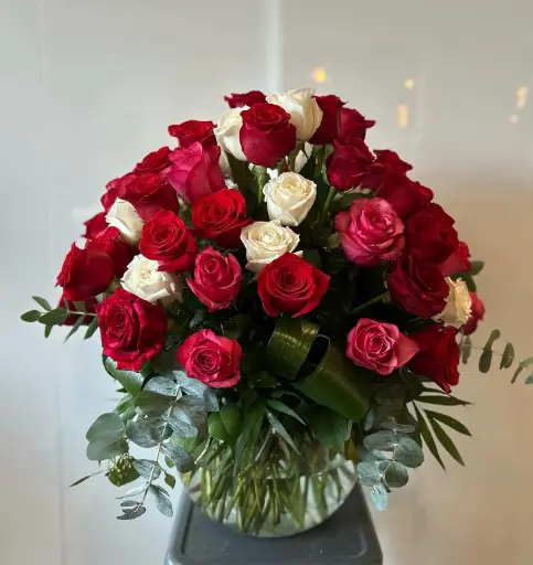 Bouquet rempli d'amour